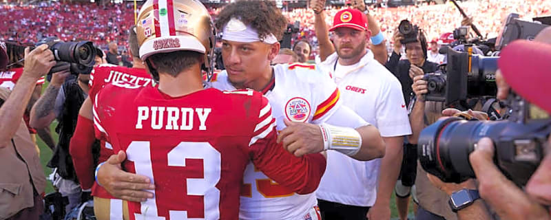 PFF Ranks 49ers Quarterback Brock Purdy Alongside Patrick Mahomes