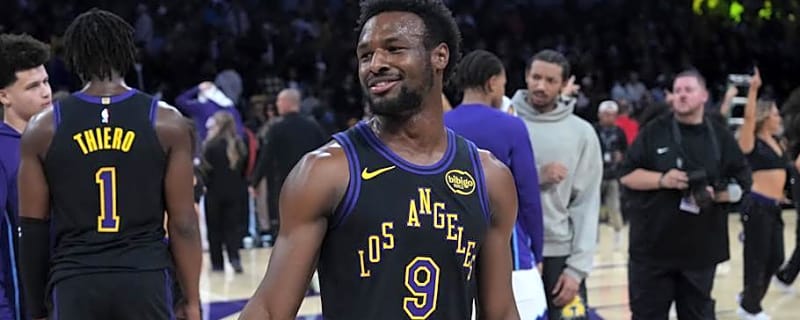 Lakers&#39; Bronny James Shows Out in First G League Game of Season