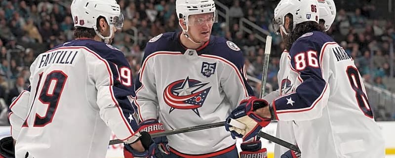 How the Blue Jackets forward lines might look to start the season