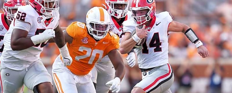 1st Round Prospect Names Georgia's Gunner Stockton Among the Toughest QBs He Faced