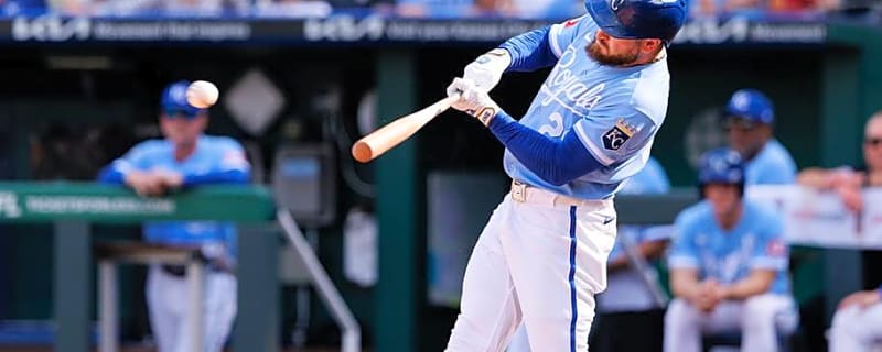 The Writing Might Be on the Wall for CF Kyle Isbel's Tenure with the Royals