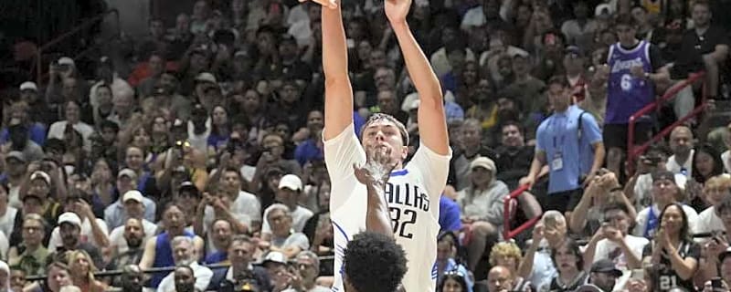 Cooper Flagg&#39;s Shot Over Bronny James Went Viral In Mavs-Lakers Game