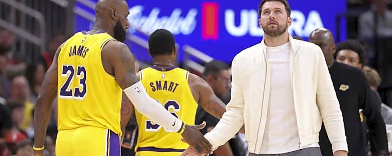 LeBron James and Luka Doncic Stood Up for Lakers Rookie Adou Thiero After Ejection