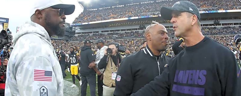 Ravens’ John Harbaugh Takes Dig From Steelers’ Mike Tomlin