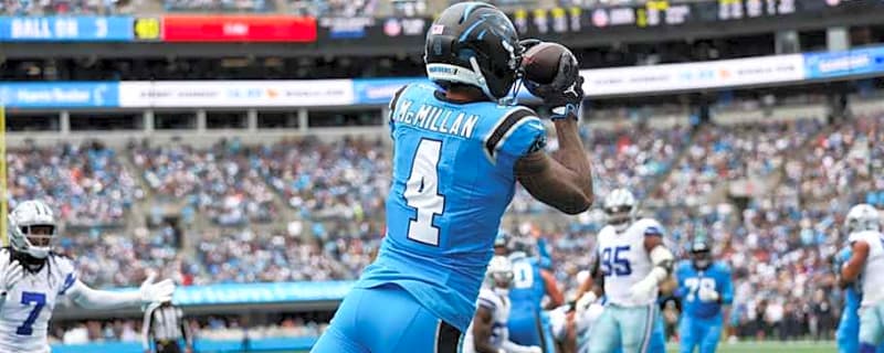 Derrick Brown had 6 words for Panthers rookie Tetairoa McMillan after 2-TD game