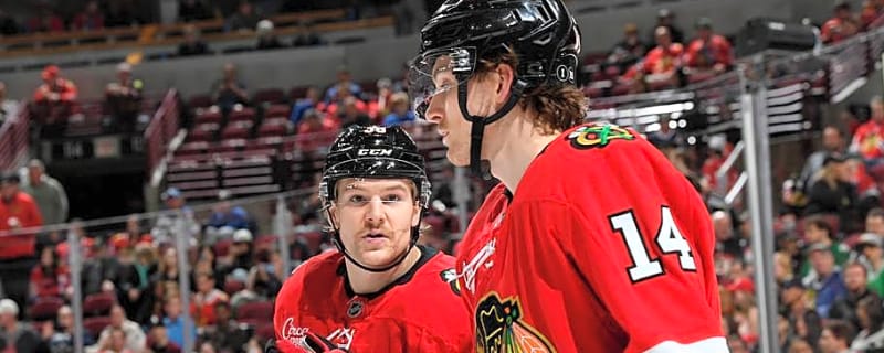 Ethan Del Mastro and Kevin Korchinski are benefiting from their friendship and partnership on Blackhawks