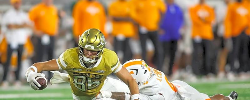 PFF Grades And Snap Counts For Georgia Tech In Their 45-24 Loss To Tennessee