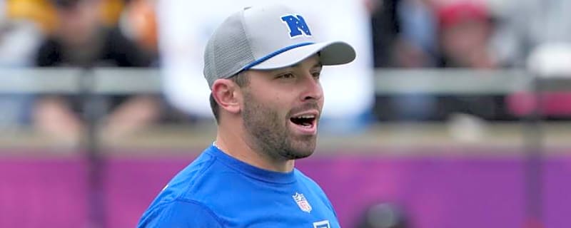 Buccaneers&#39; Baker Mayfield tees off with fellow NFL QBs at celebrity golf tournament