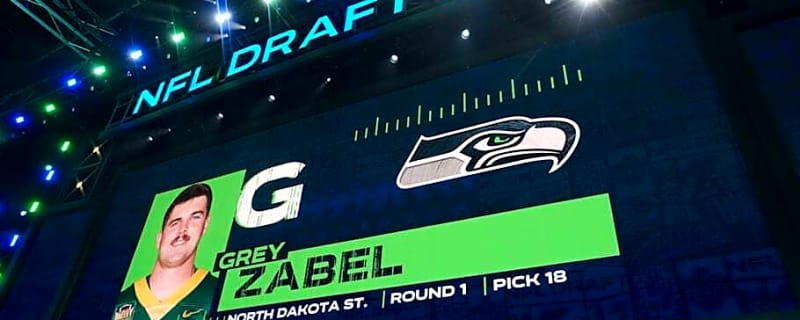 What Seahawks rookie Grey Zabel has learned from Leonard Williams at training camp
