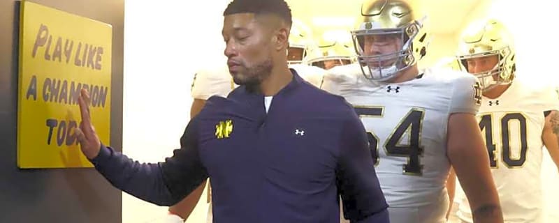 Marcus Freeman’s Intentional Handshake Turns Heads After Notre Dame Win