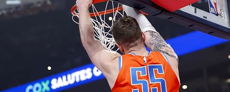 Rudy Gobert got a tech for what looked like an egregious OKC flop