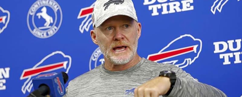 Sean McDermott peeved at reporter&#39;s question following Bills&#39; humbling loss to Texans