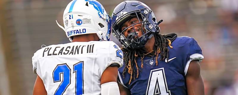 UConn WR Transfer Jasaiah Gathings in Talks with West Virginia