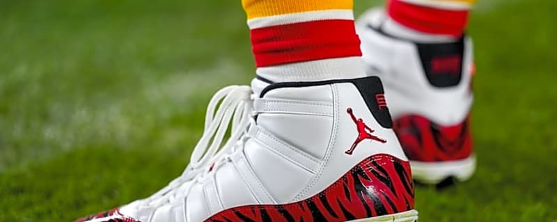 Travis Kelce Makes Chiefs History in Meaningful Air Jordan Cleats