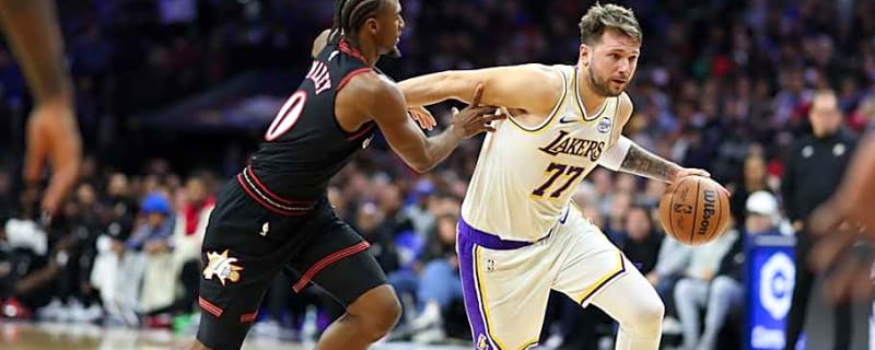 Lakers&#39; Luka Doncic Makes NBA History After Latest Triumph vs 76ers