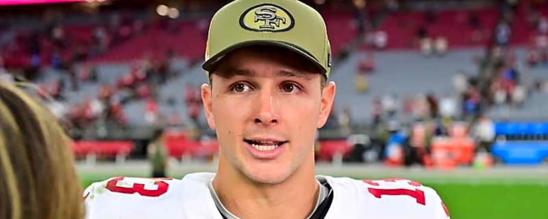 Brock Purdy delivers passionate message before 49ers face Panthers