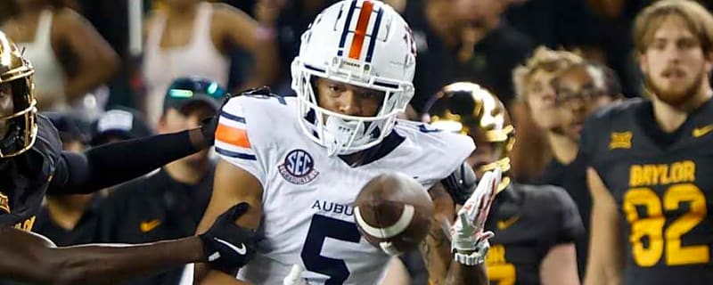 Auburn WR Horatio Fields to Undergo Season-Ending Surgery