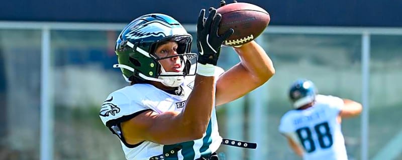 Why Eagles Aren't Worried Eli Stowers Is Navigating Steep Learning Curve