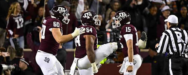 Texas A&M Will Go As Far As Its Offensive Line Takes It