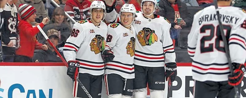 Young Blackhawks Center Secures Victory With Three-Point Day