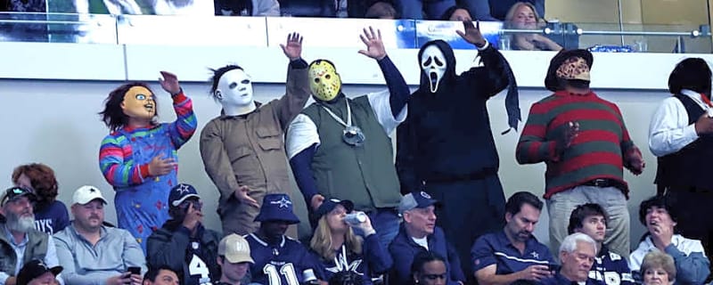 Cowboys fan favorite Cooper Beebe rocks epic Nacho Libre Halloween costume