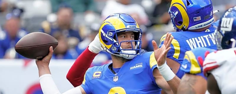 Matthew Stafford Calls the Giants a 'Dangerous Team' Ahead of Week 2