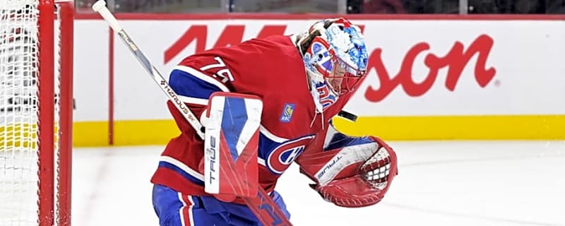 Canadiens to Start Rookie Goaltender vs. Penguins