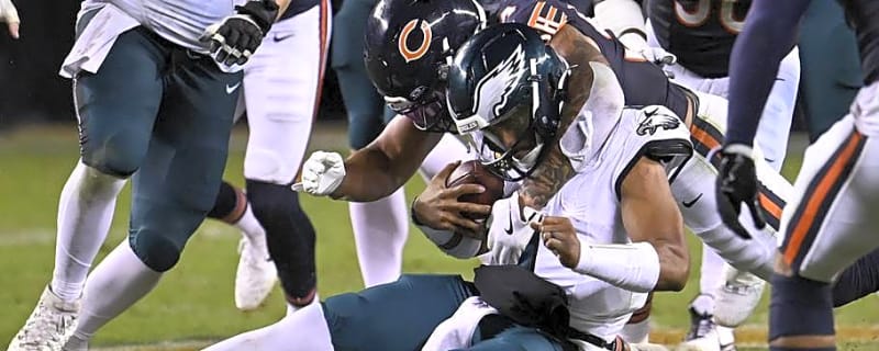 6 Winners, 15 Losers From Eagles Loss To Bears: Brutal Night for Jalen Hurts, Cam Jurgens
