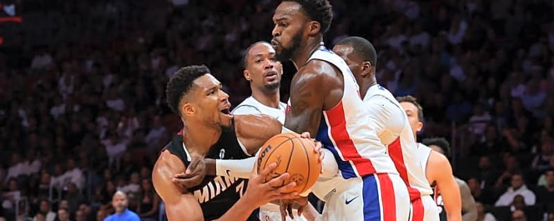 Bam Struggles, Heat Searching for Answers After Pistons Rout Them
