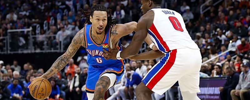 OKC Thunder Big Man Jaylin Williams Enjoys Career Night vs. Pistons