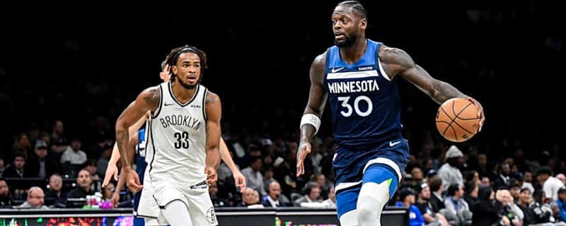 Julius Randle records first triple-double with Wolves in win over Brooklyn