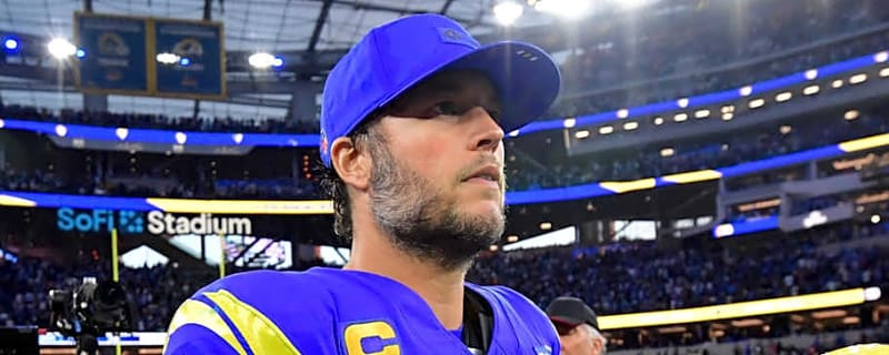 Matthew Stafford Shouldn't Be Punished For Being 37