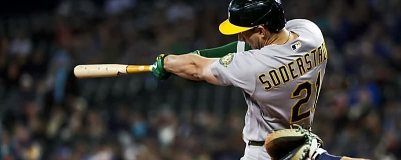 Tyler Soderstrom Exits Tuesday's Game Early vs. Royals