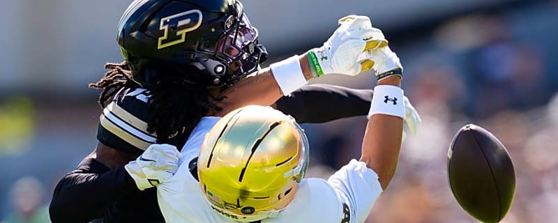 Could Expanded College Football Playoff End Purdue-Notre Dame Rivalry Series?
