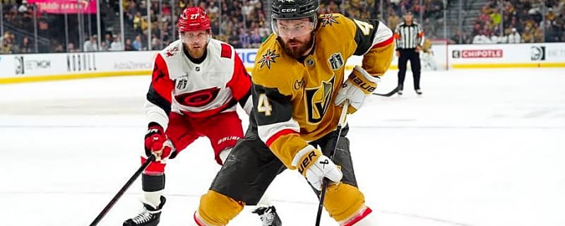Rasmus Andersson gives his unfiltered thoughts on returning to the Golden Knights