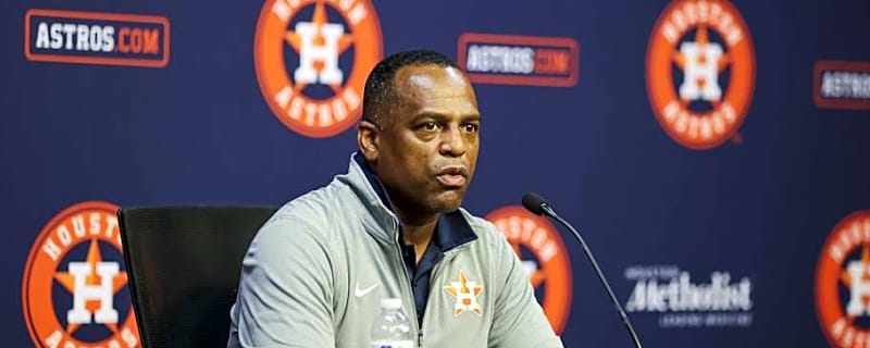 Astros Executive Dana Brown Details How Top Prospect Will Factor Into 2026 Roster