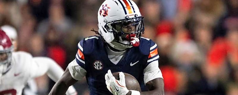 Auburn Sees Veteran WR Declare for NFL Draft