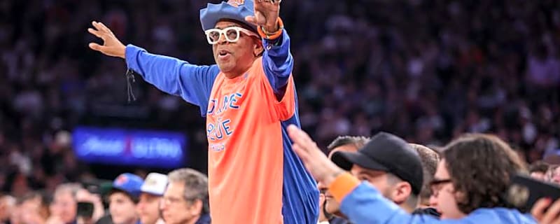 Spike Lee Gifts Pope Leo Knicks Jersey
