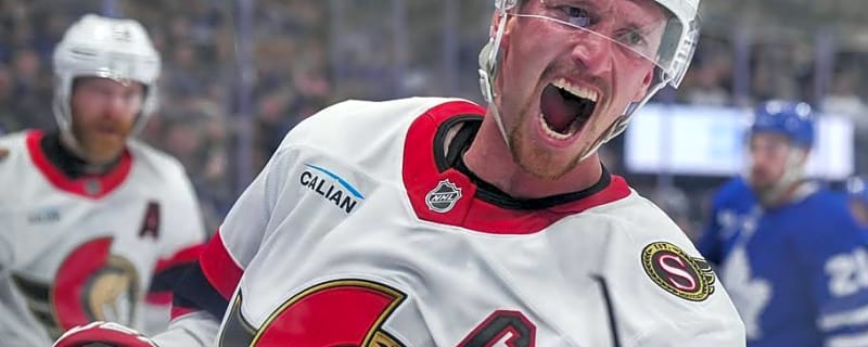 First goal of the game comes off of the captain’s stick