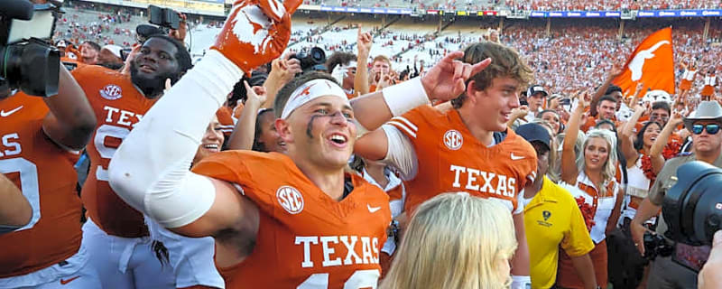 Michael Taaffe Overcomes Personal Battle in Texas Longhorns&#39; Win vs. Texas A&M