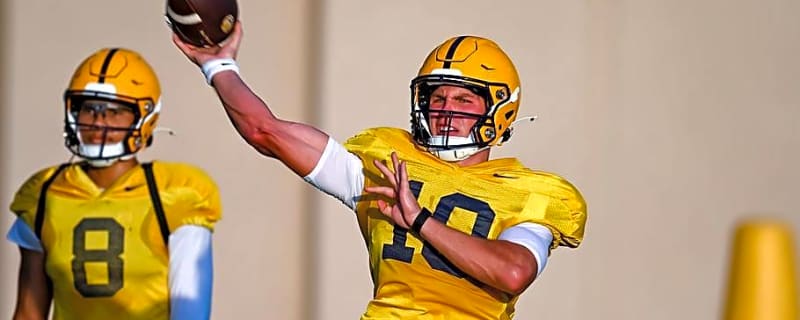 What Lane Kiffin Has Noticed About New QB Sam Leavitt During Fall Camp