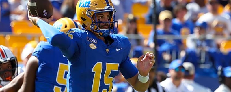 Pitt's Quarterback Options After Mason Heintschel Injury