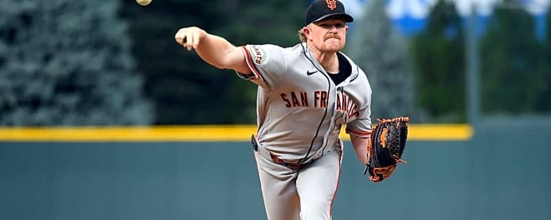 Why the Giants Aren't Expected to Trade Logan Webb at Deadline