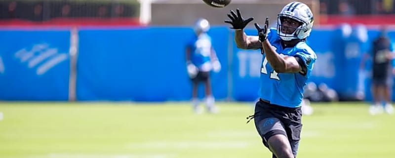 Xavier Legette focused on reducing drops that plagued rookie year with Panthers
