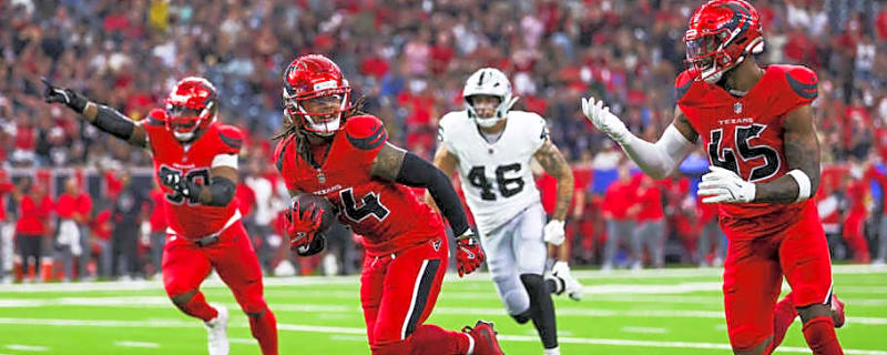 Texans' Derek Stingley Wins Award After First NFL Pick-Six