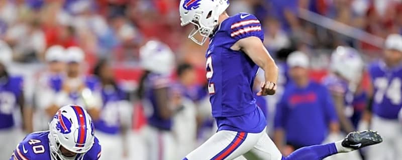 Bills Latest Roster Moves Suggest Strong Faith in Tyler Bass