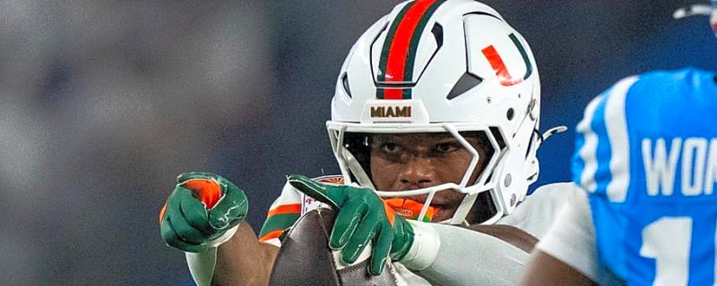 Projecting No. 7 Miami's Two Deep Depth Chart Ahead of Season Opener at Stanford