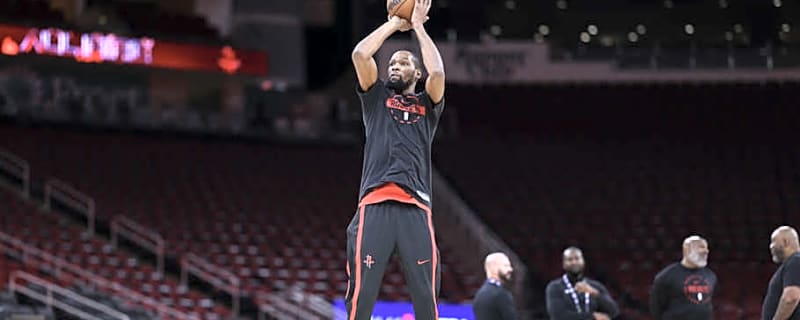 Rockets' Kevin Durant Unveils New Shoe in Lakers Defeat