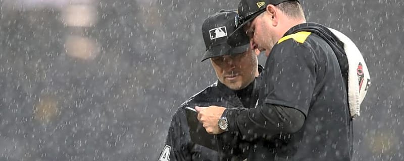 Pirates vs. Brewers Beginning in Rain Delay