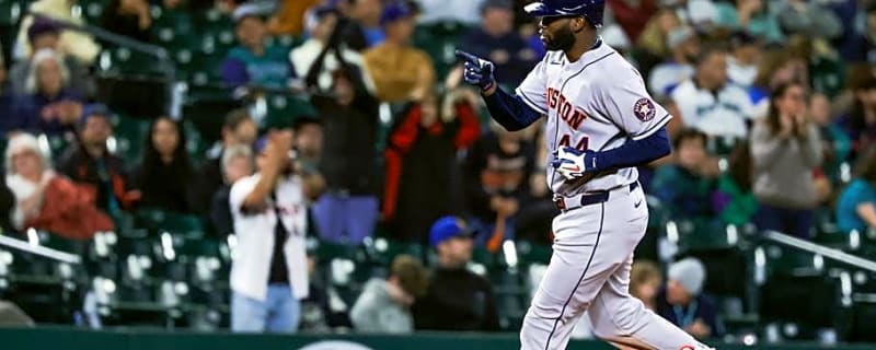 Astros' Yordan Alvarez Faces Major Obstacles in Triple Crown Chase